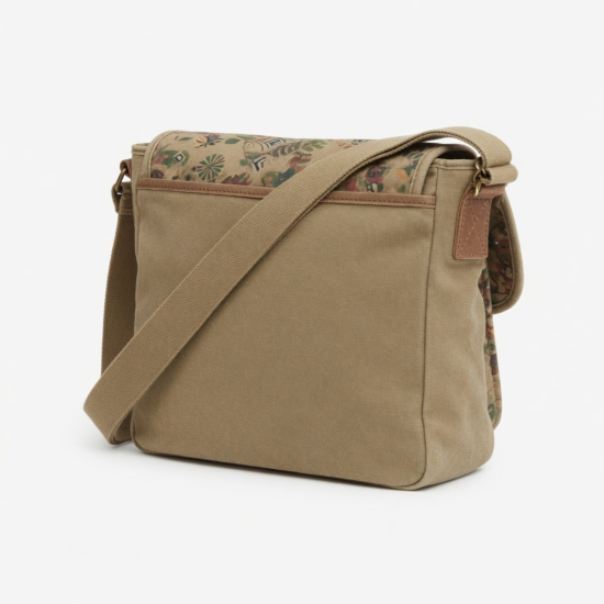 1 Crossbody Bag Women Vintage Printed