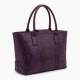 Bag Women Snake Purple Tote Black