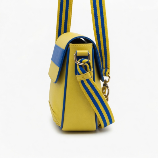 Bag Mini Women Yellow Blue