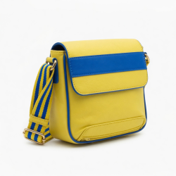 Bag Mini Women Yellow Blue