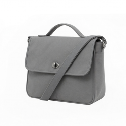 Bag Women Grey Handle Crossbody