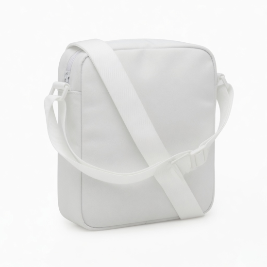Bag White Adjustable Strap Closure Shoulder