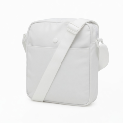 Bag White Adjustable Strap Closure Shoulder