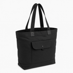 Bag Black Pocket Tote