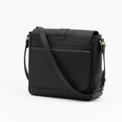 Leather Crossbody Strap Satchel Bag