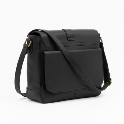 Leather Crossbody Strap Satchel Bag