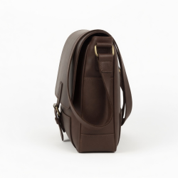 Leather Messenger Handbag Shoulder Bag Purse
