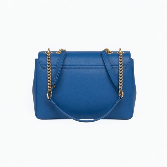 Crossbody Blue Flap Strap Chain Women