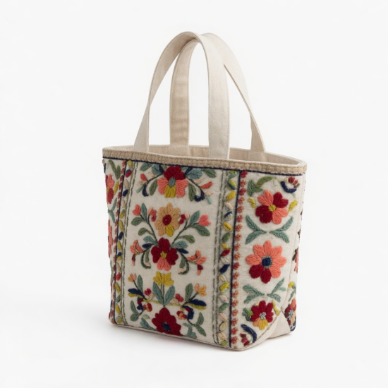 And Embroidered Bag Handmade