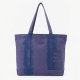 Bag Tote Handmade Women Purple Blue