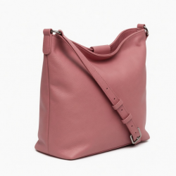 Bag Women Pink Hobo Crossbody Closure