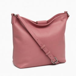 Bag Women Pink Hobo Crossbody Closure