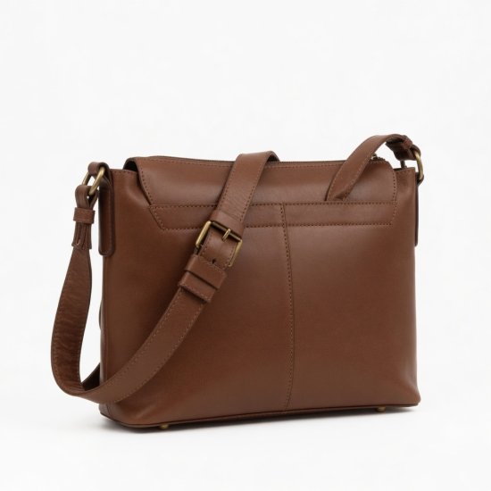 Handbag Brown Women Shoulder Bag Leather