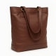 Large Brown Leather Tote Bag For Women Shoulder